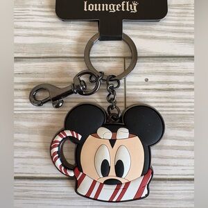 🎄Loungefly Disney Mickey Cocoa Keychain